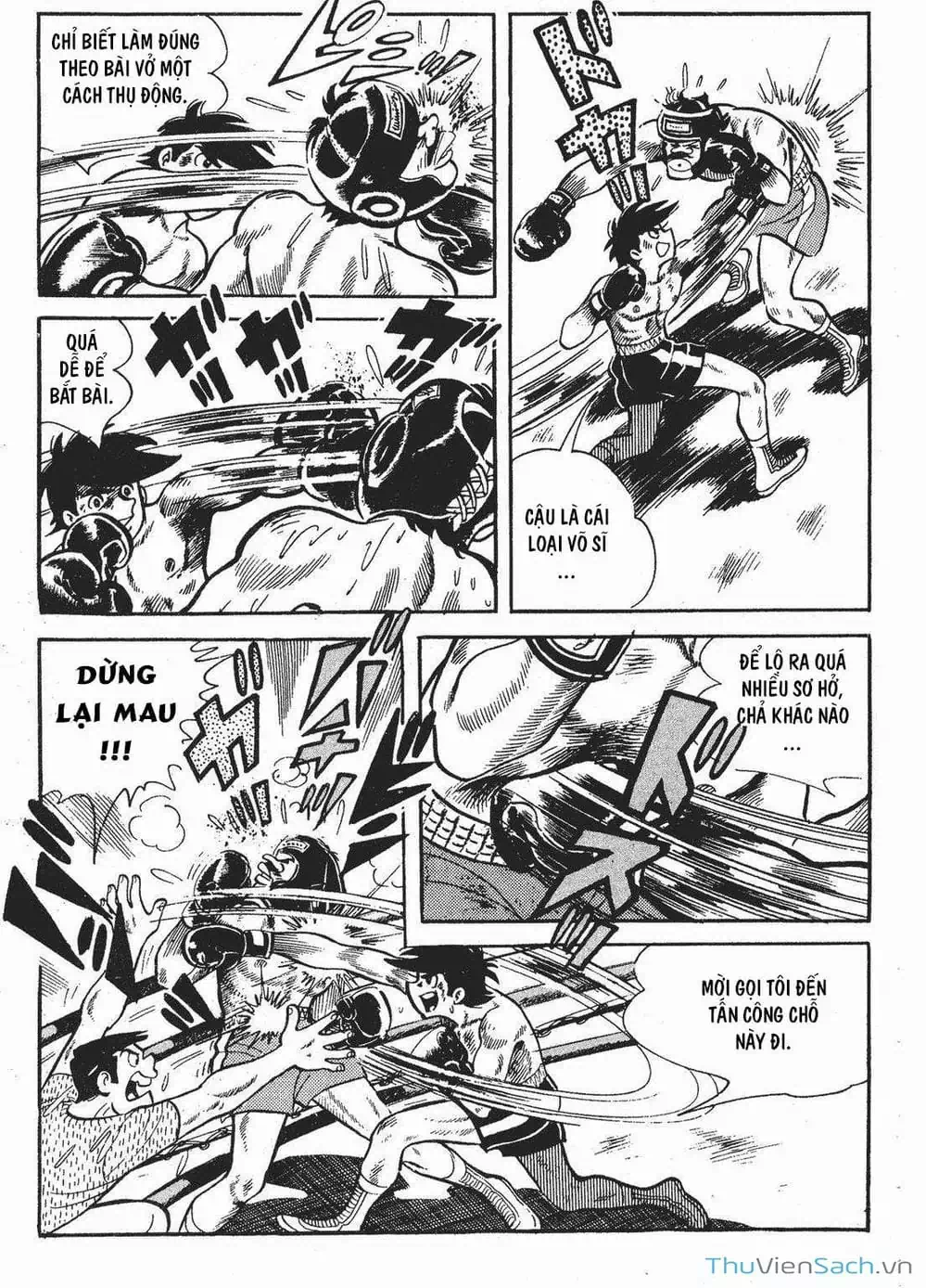 Truyện Tranh Thiết Quyền Lãng Tử - Ashita No Joe trang 5