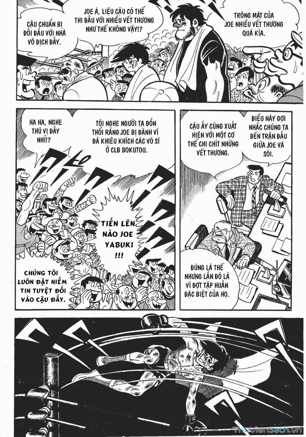 Truyện Tranh Thiết Quyền Lãng Tử - Ashita No Joe trang 5