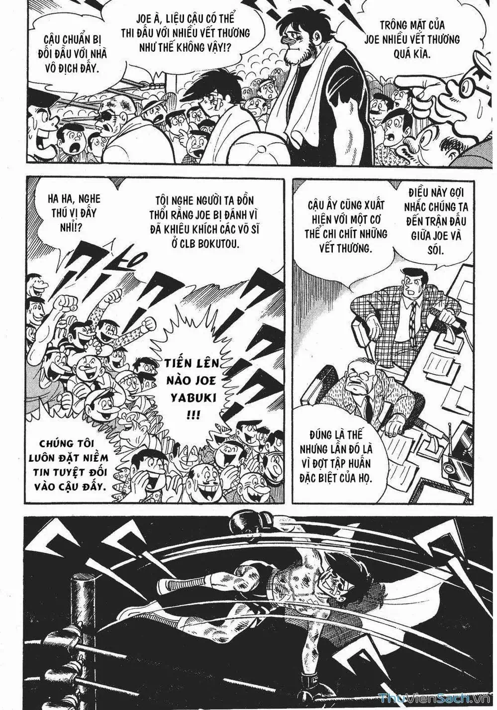 Truyện Tranh Thiết Quyền Lãng Tử - Ashita No Joe trang 5