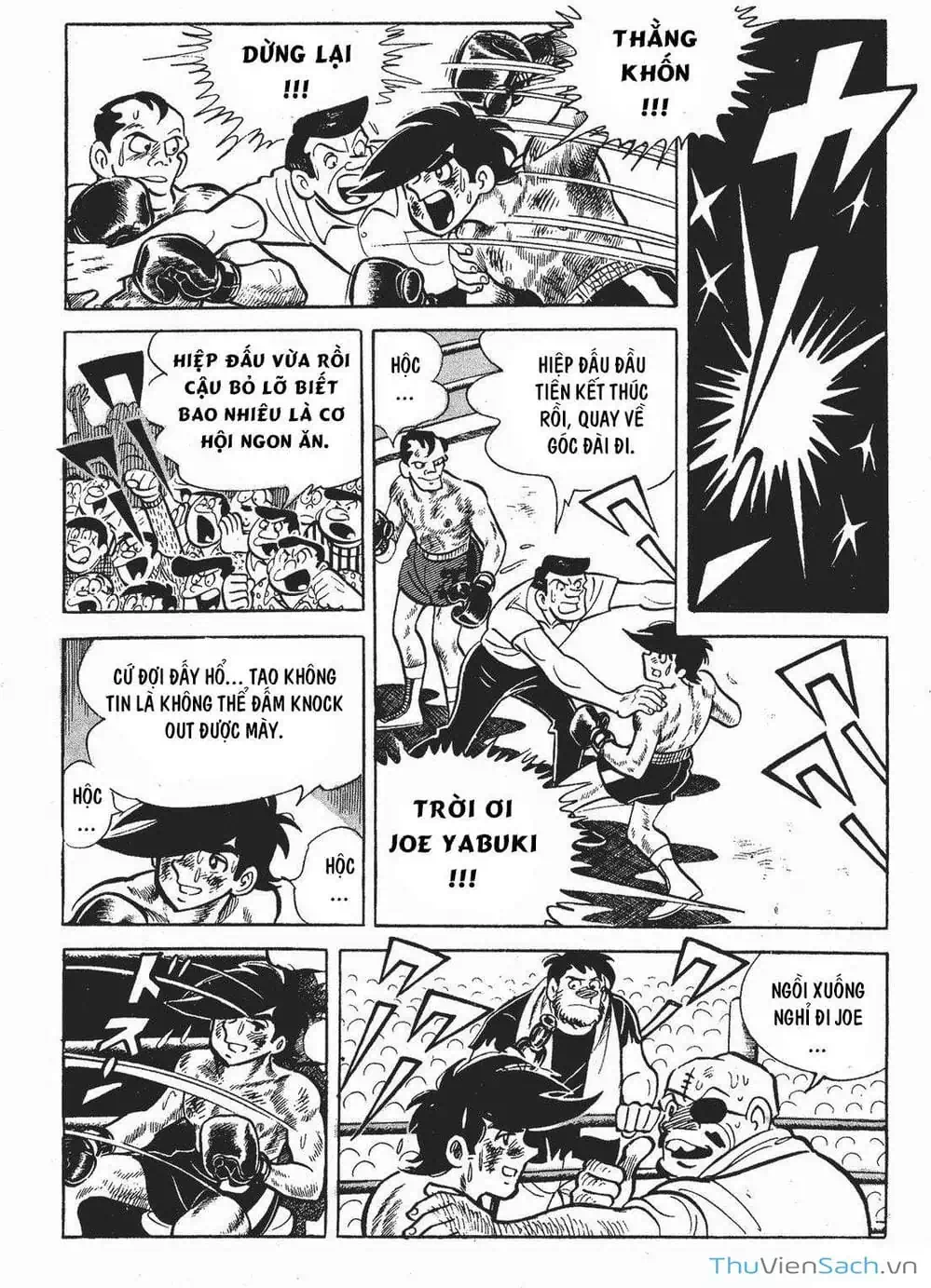 Truyện Tranh Thiết Quyền Lãng Tử - Ashita No Joe trang 5