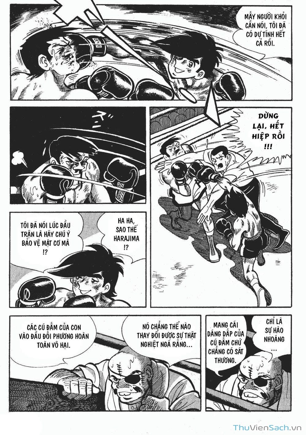 Truyện Tranh Thiết Quyền Lãng Tử - Ashita No Joe trang 5