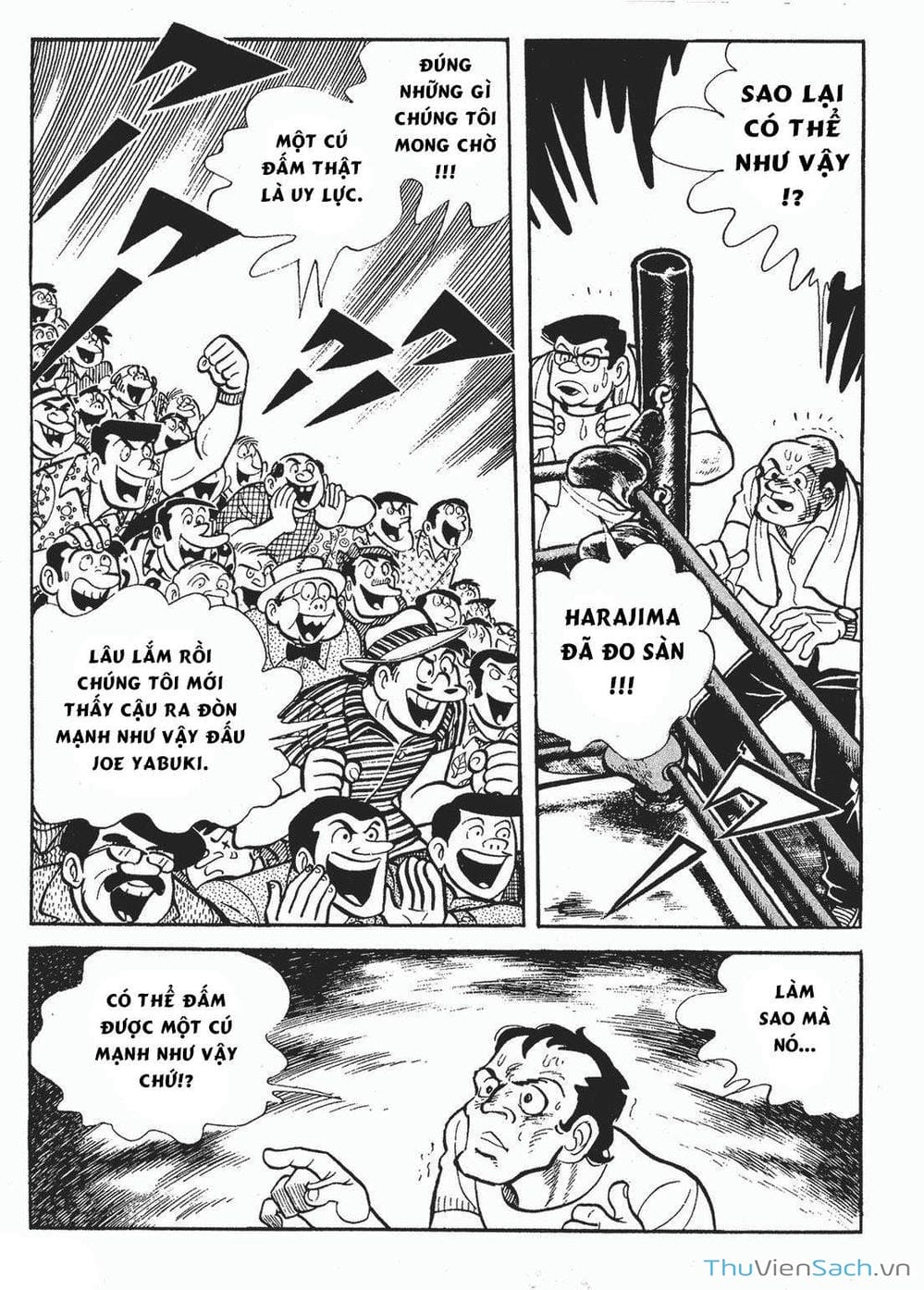 Truyện Tranh Thiết Quyền Lãng Tử - Ashita No Joe trang 5