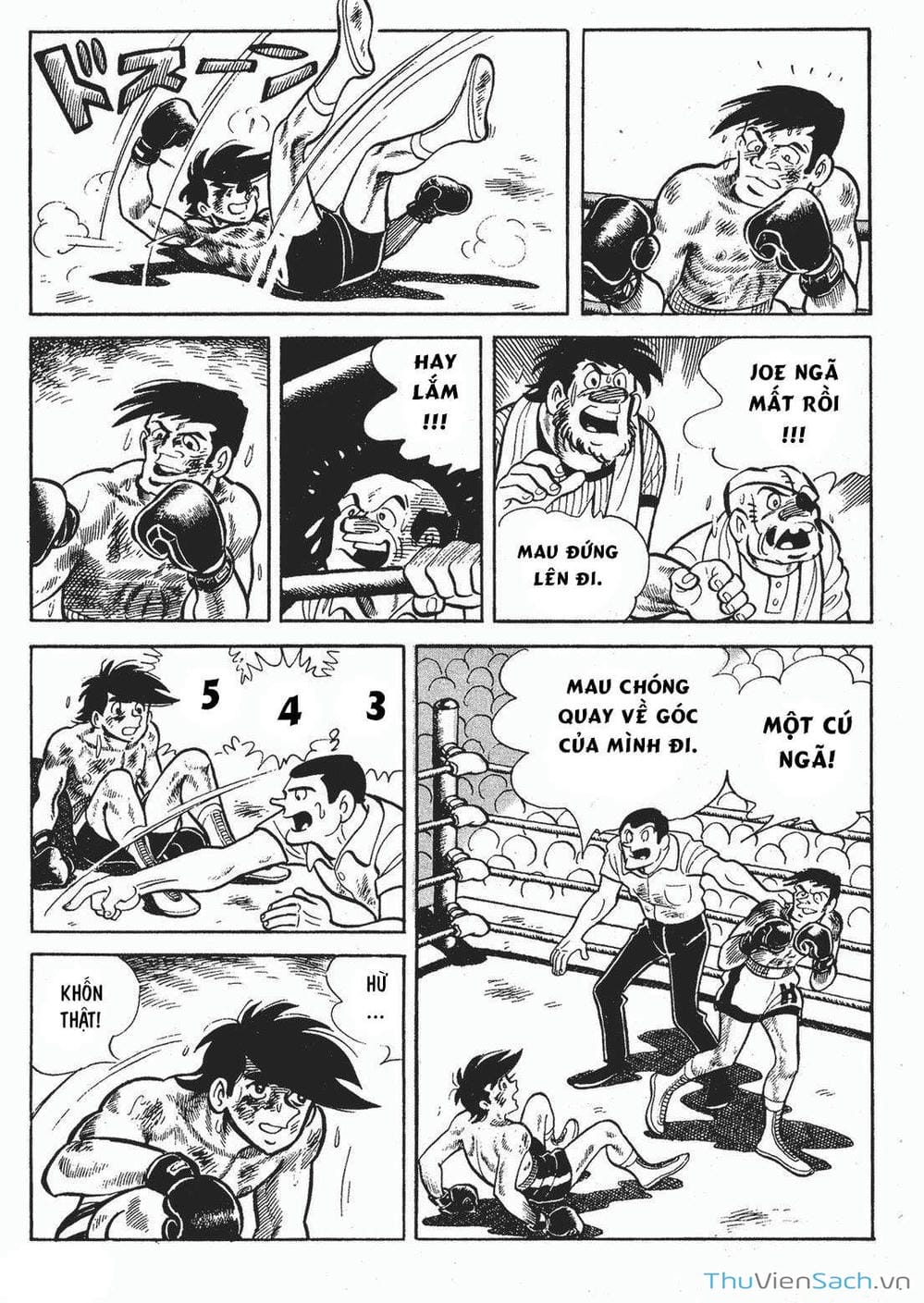 Truyện Tranh Thiết Quyền Lãng Tử - Ashita No Joe trang 5