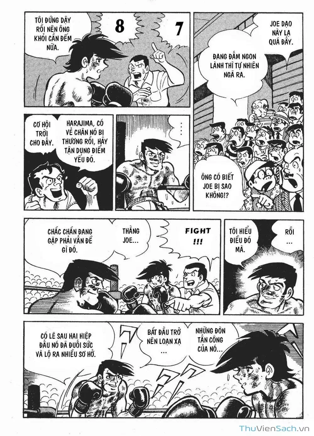 Truyện Tranh Thiết Quyền Lãng Tử - Ashita No Joe trang 5