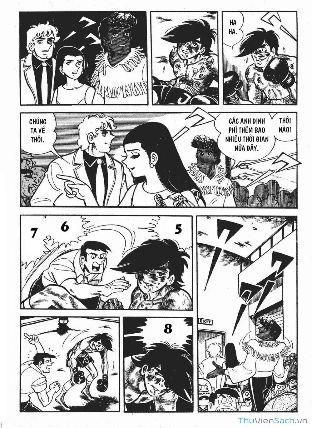 Truyện Tranh Thiết Quyền Lãng Tử - Ashita No Joe trang 5
