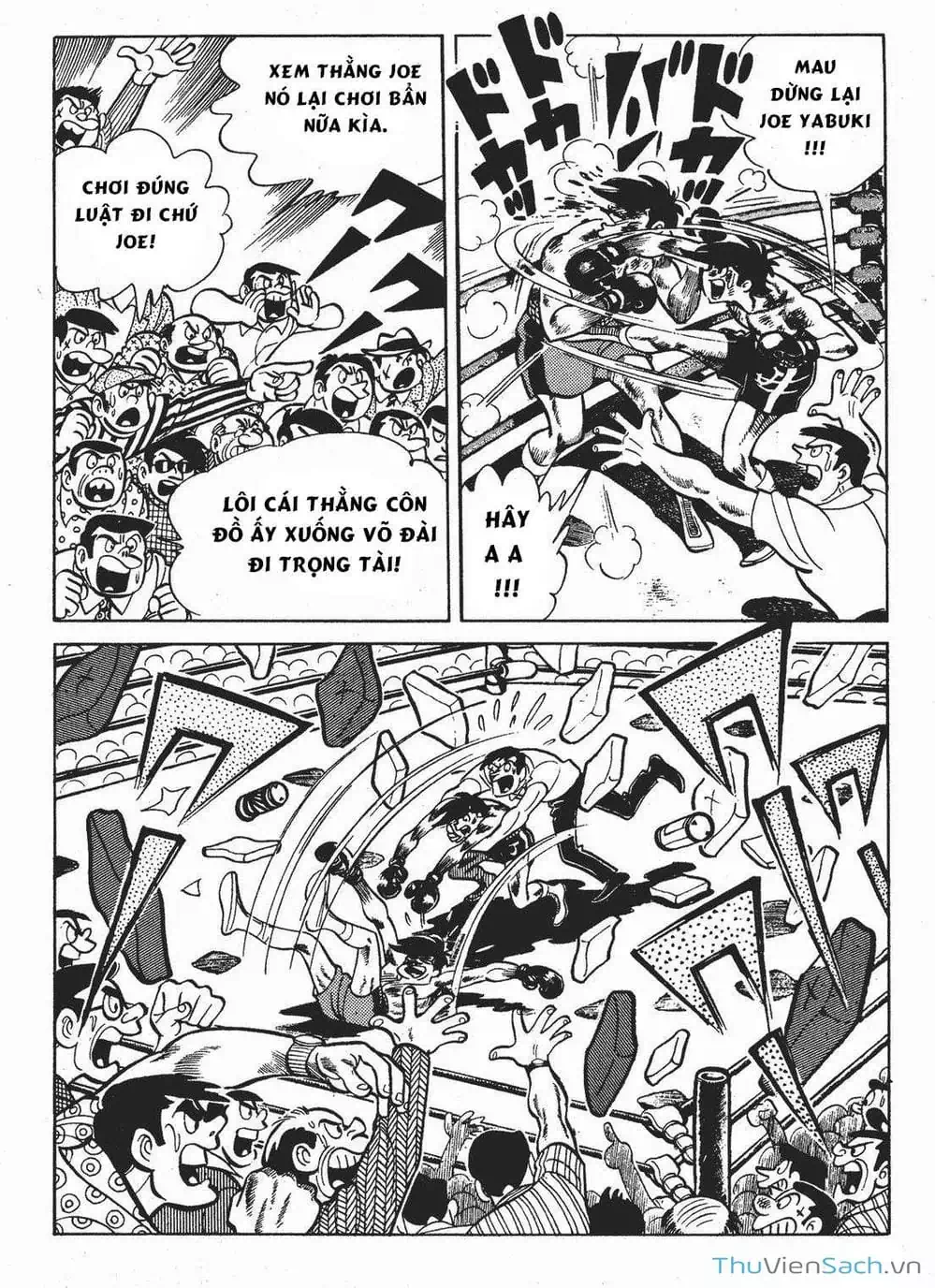 Truyện Tranh Thiết Quyền Lãng Tử - Ashita No Joe trang 5