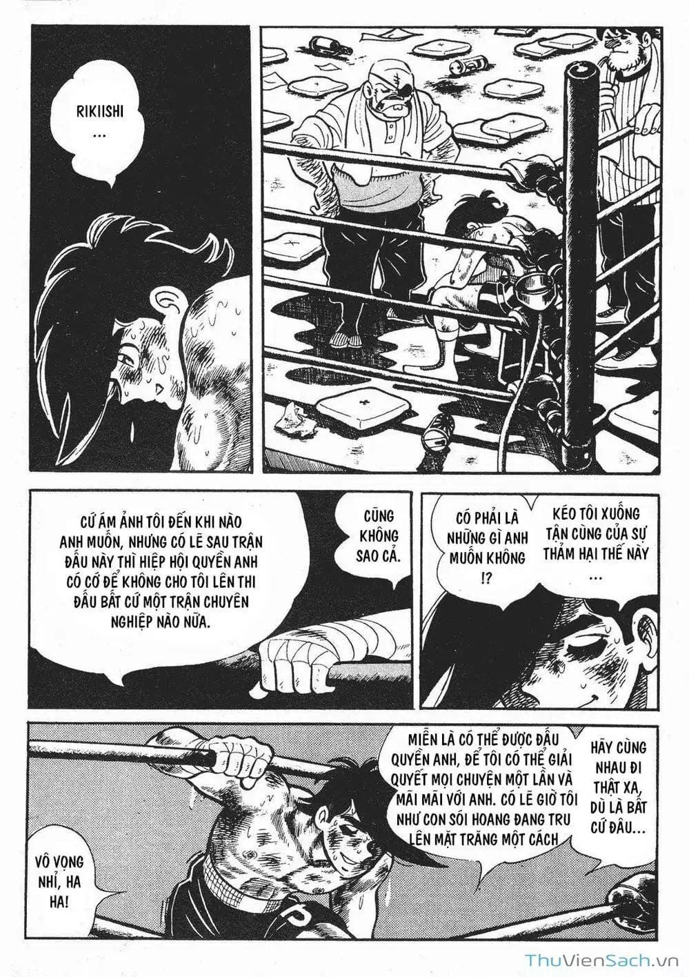 Truyện Tranh Thiết Quyền Lãng Tử - Ashita No Joe trang 5