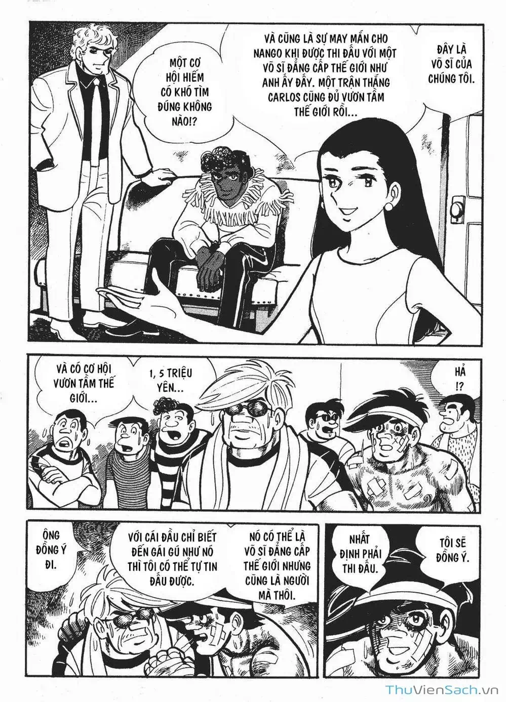 Truyện Tranh Thiết Quyền Lãng Tử - Ashita No Joe trang 5