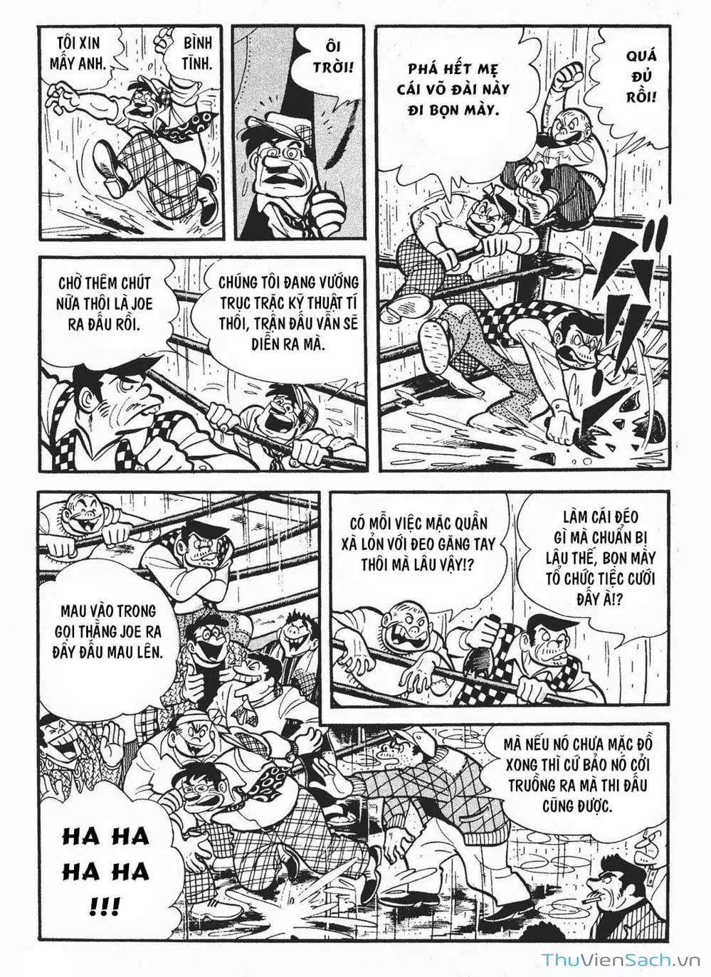 Truyện Tranh Thiết Quyền Lãng Tử - Ashita No Joe trang 5