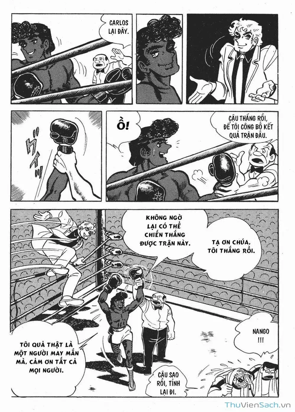 Truyện Tranh Thiết Quyền Lãng Tử - Ashita No Joe trang 5