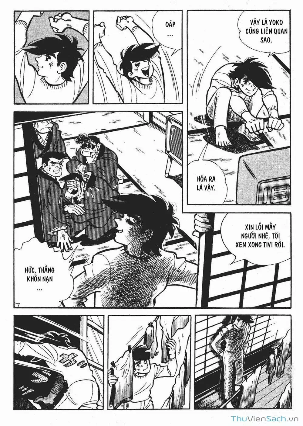 Truyện Tranh Thiết Quyền Lãng Tử - Ashita No Joe trang 5