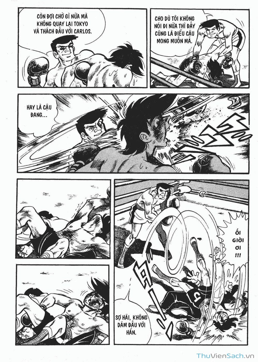 Truyện Tranh Thiết Quyền Lãng Tử - Ashita No Joe trang 5