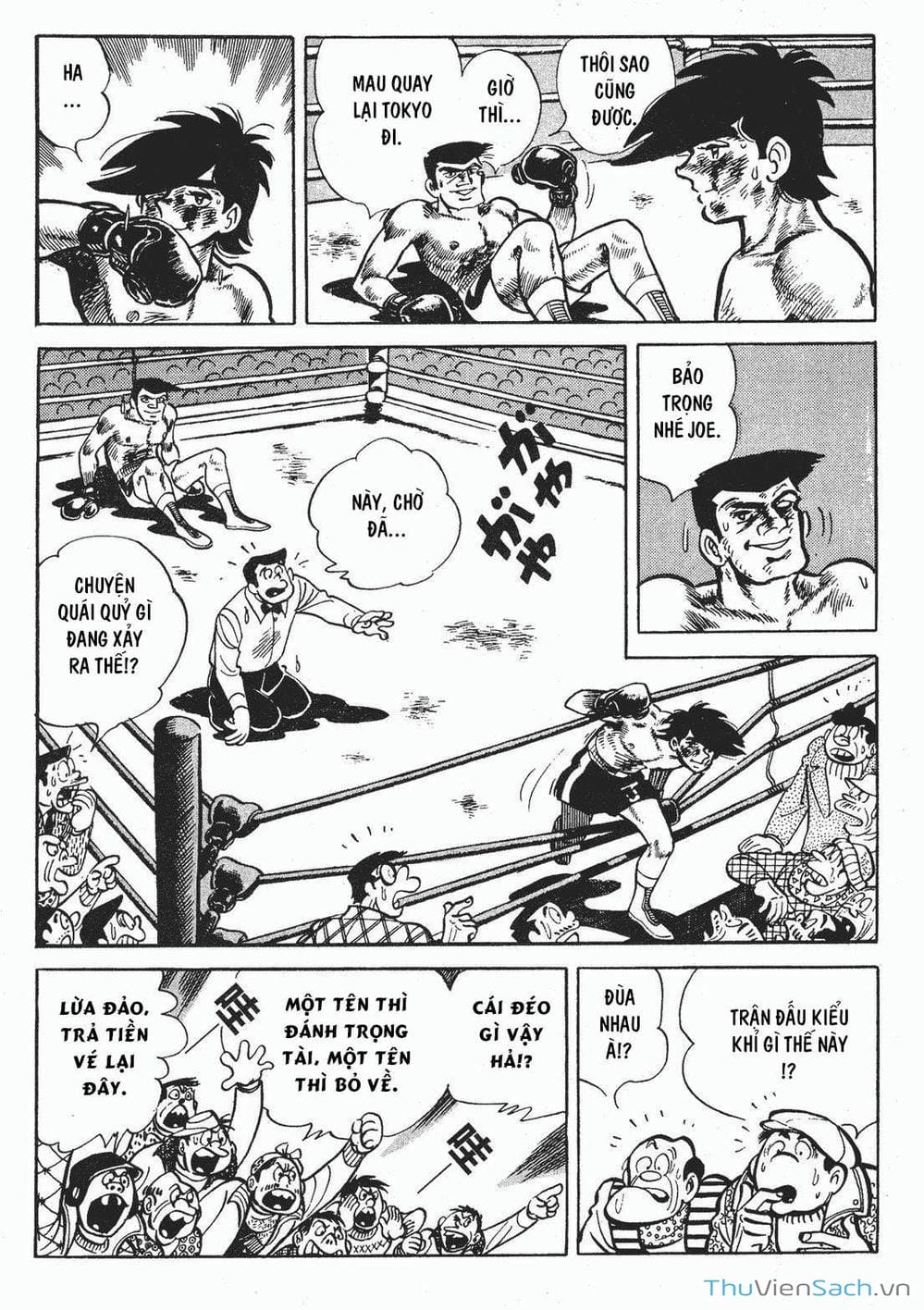 Truyện Tranh Thiết Quyền Lãng Tử - Ashita No Joe trang 5