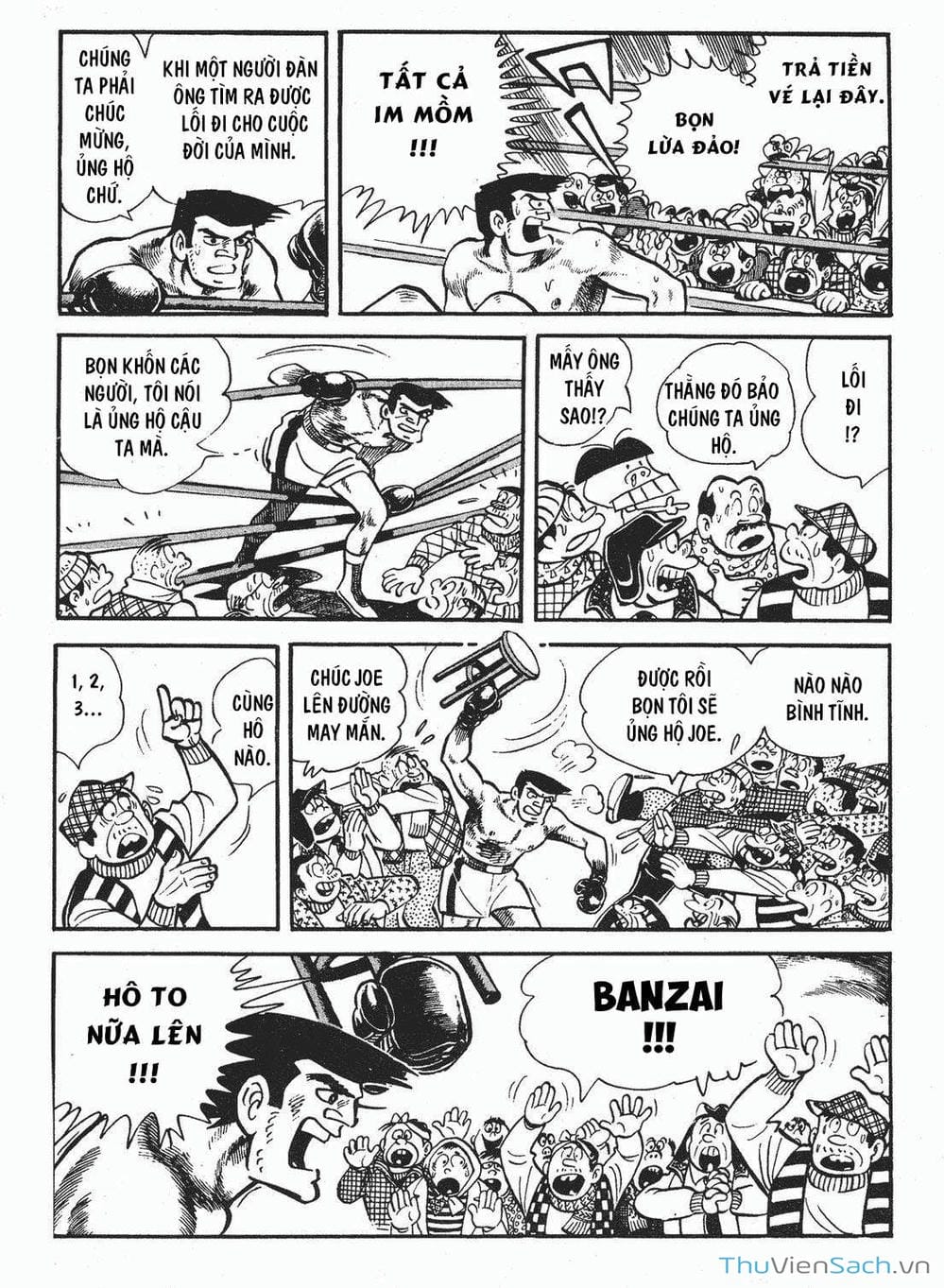 Truyện Tranh Thiết Quyền Lãng Tử - Ashita No Joe trang 5