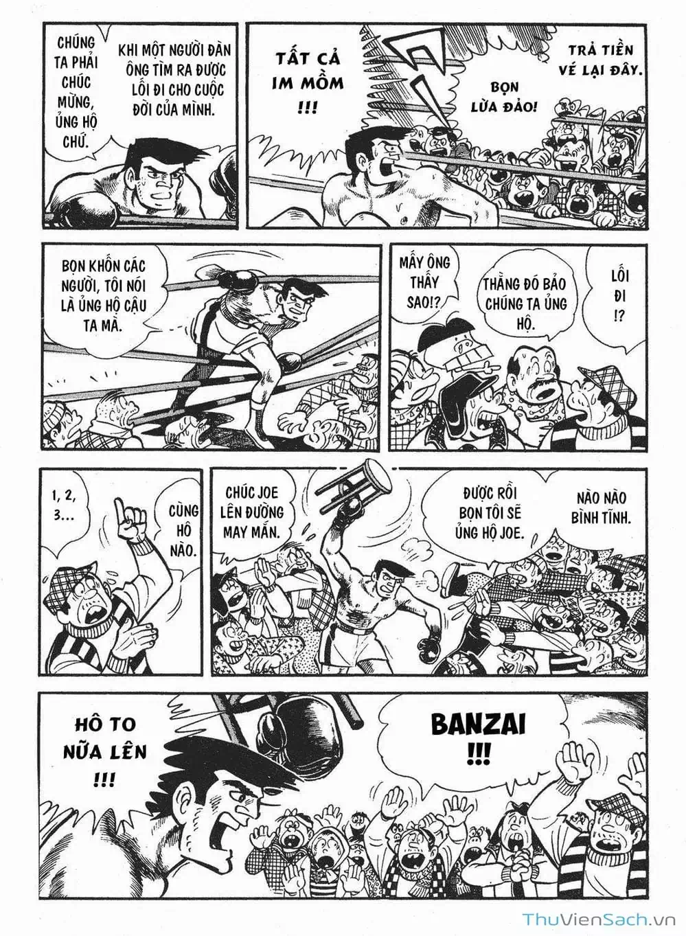 Truyện Tranh Thiết Quyền Lãng Tử - Ashita No Joe trang 5