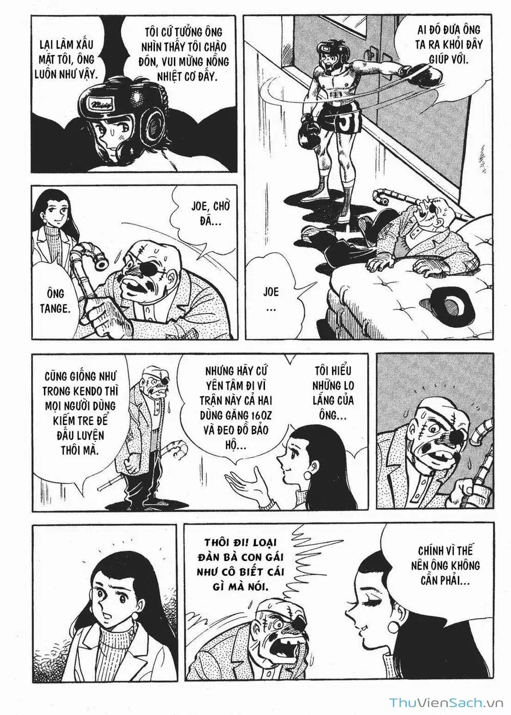 Truyện Tranh Thiết Quyền Lãng Tử - Ashita No Joe trang 5