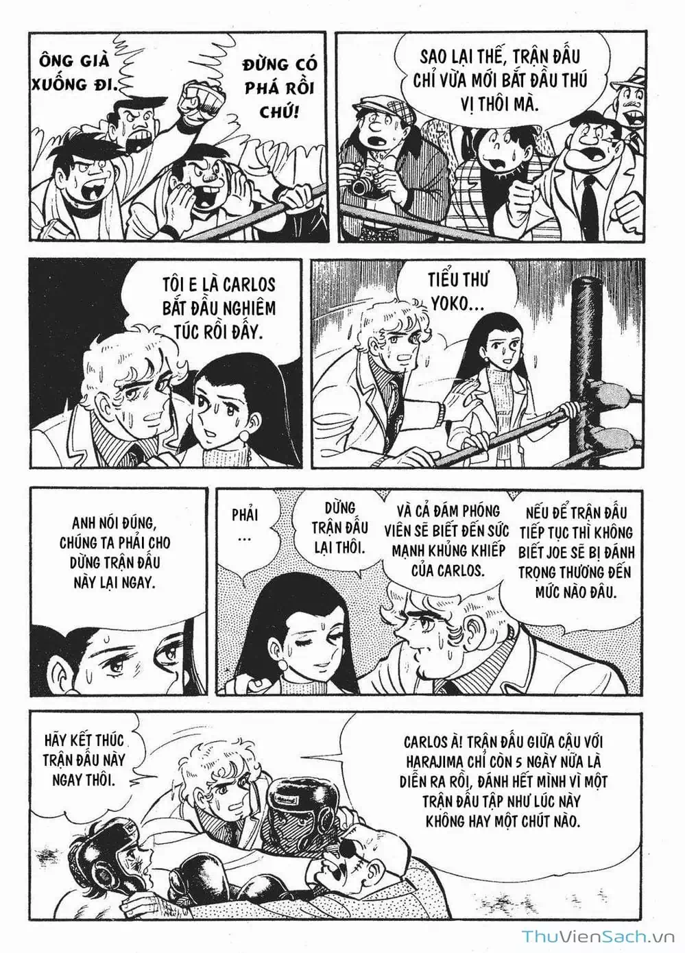 Truyện Tranh Thiết Quyền Lãng Tử - Ashita No Joe trang 5