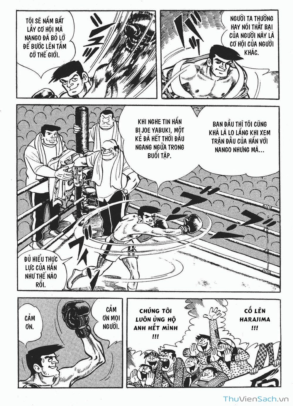 Truyện Tranh Thiết Quyền Lãng Tử - Ashita No Joe trang 5