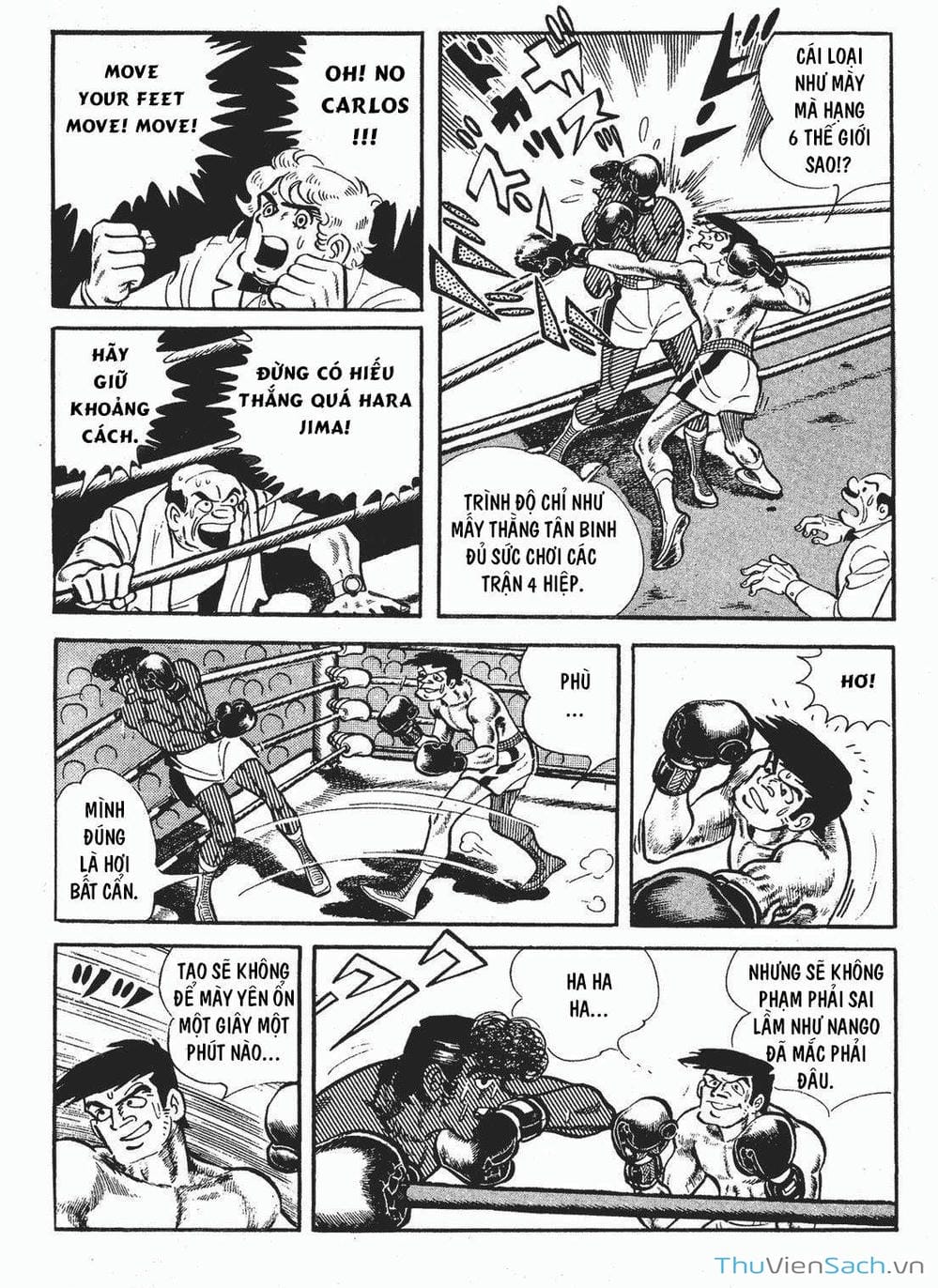 Truyện Tranh Thiết Quyền Lãng Tử - Ashita No Joe trang 5