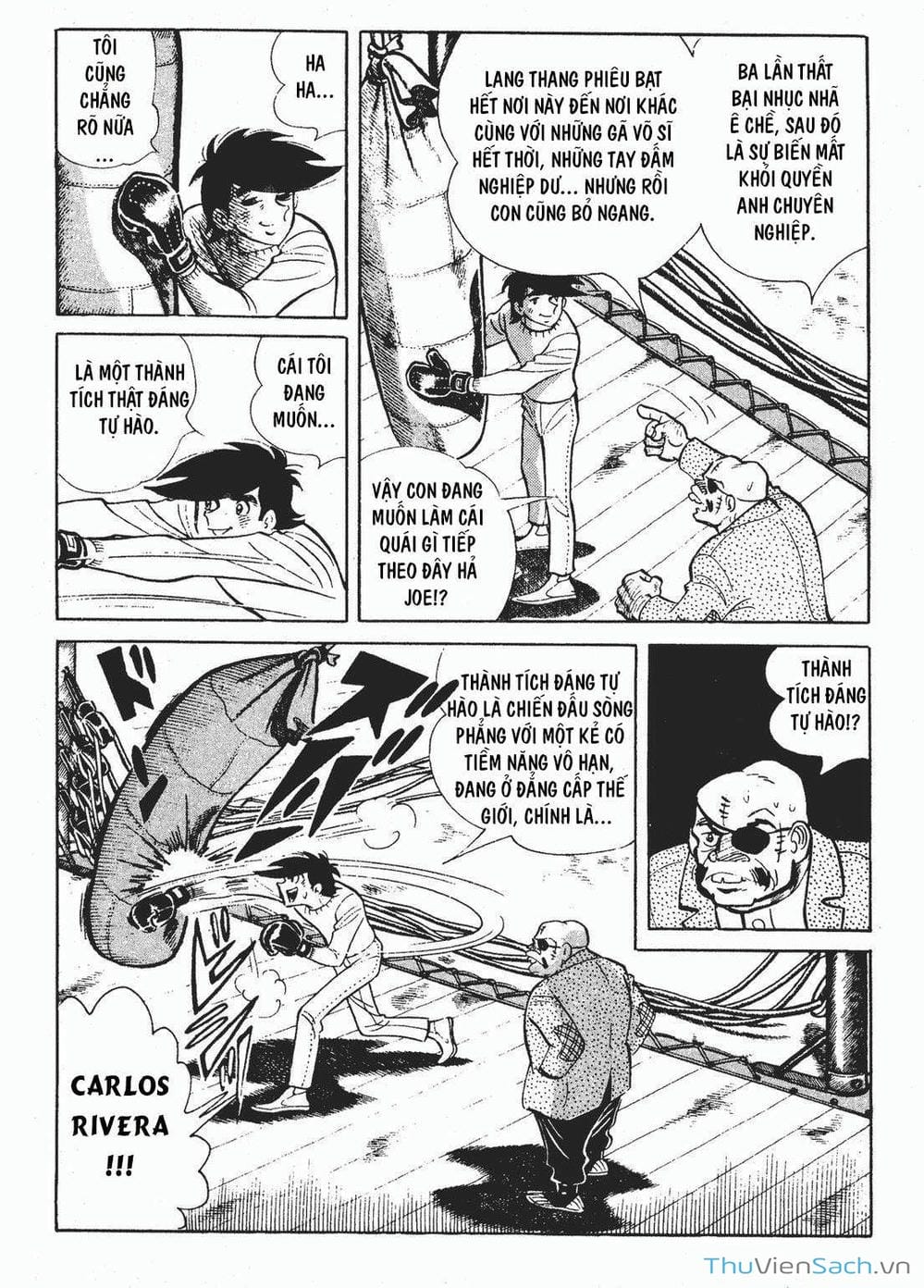 Truyện Tranh Thiết Quyền Lãng Tử - Ashita No Joe trang 5