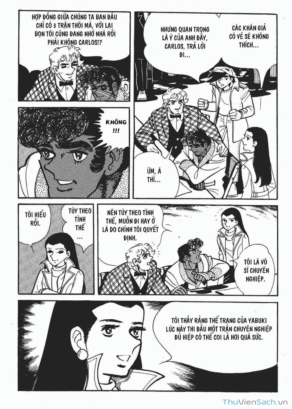 Truyện Tranh Thiết Quyền Lãng Tử - Ashita No Joe trang 5