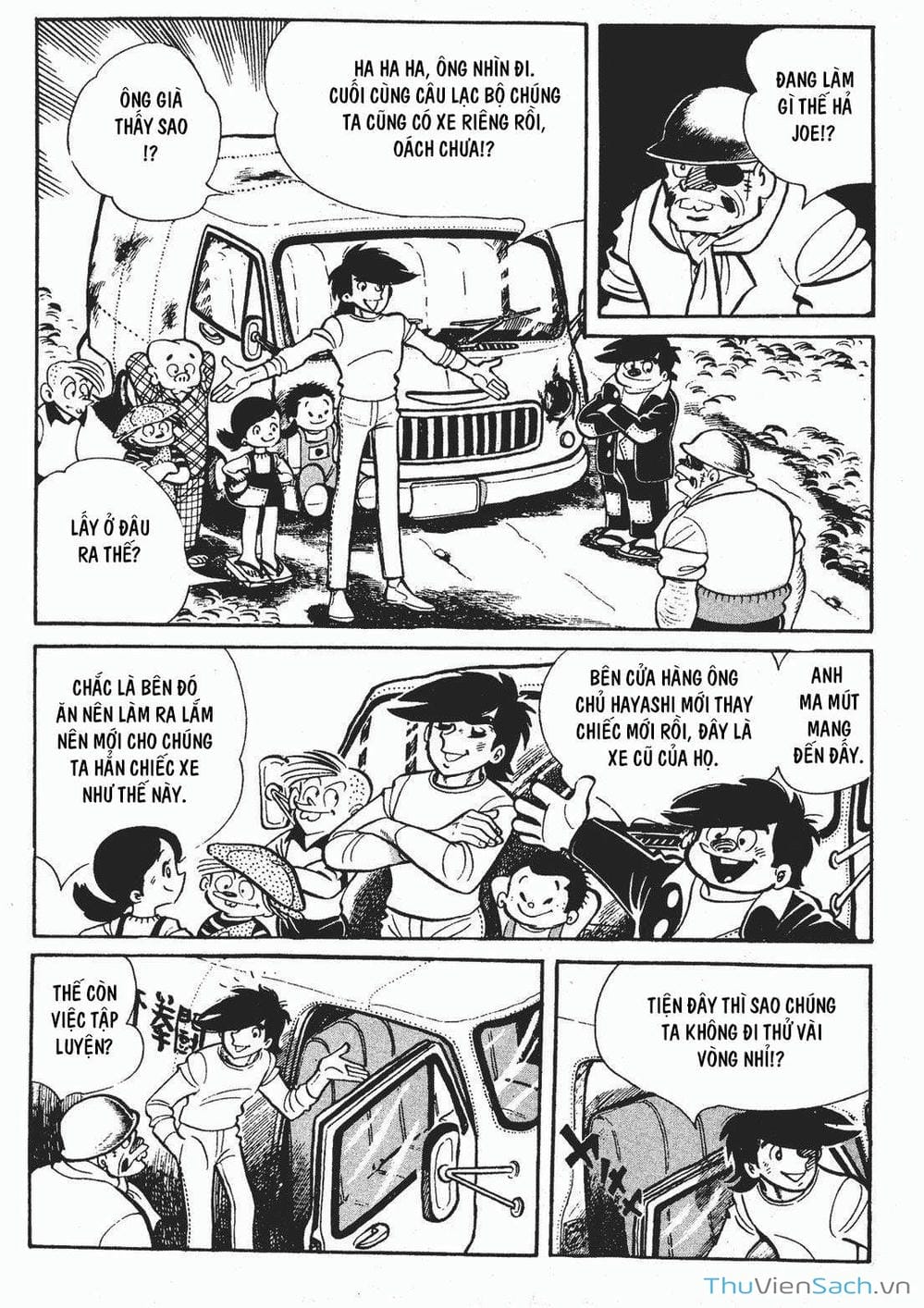 Truyện Tranh Thiết Quyền Lãng Tử - Ashita No Joe trang 5