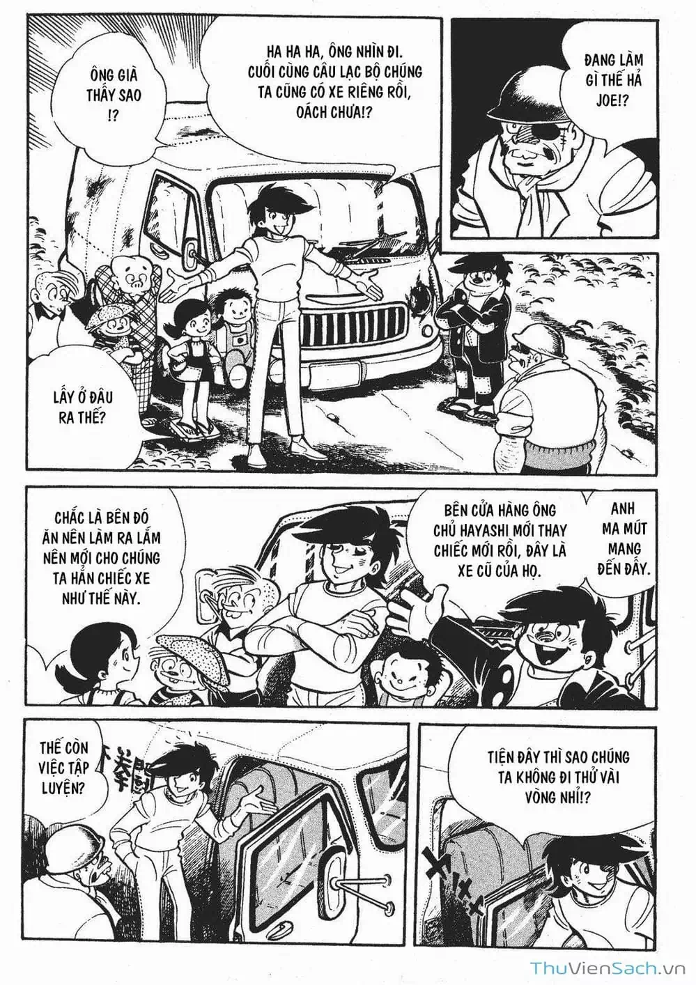 Truyện Tranh Thiết Quyền Lãng Tử - Ashita No Joe trang 5