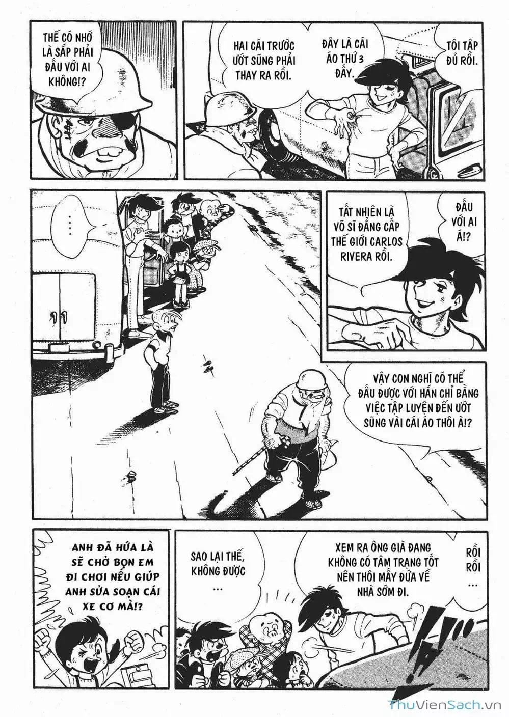 Truyện Tranh Thiết Quyền Lãng Tử - Ashita No Joe trang 5