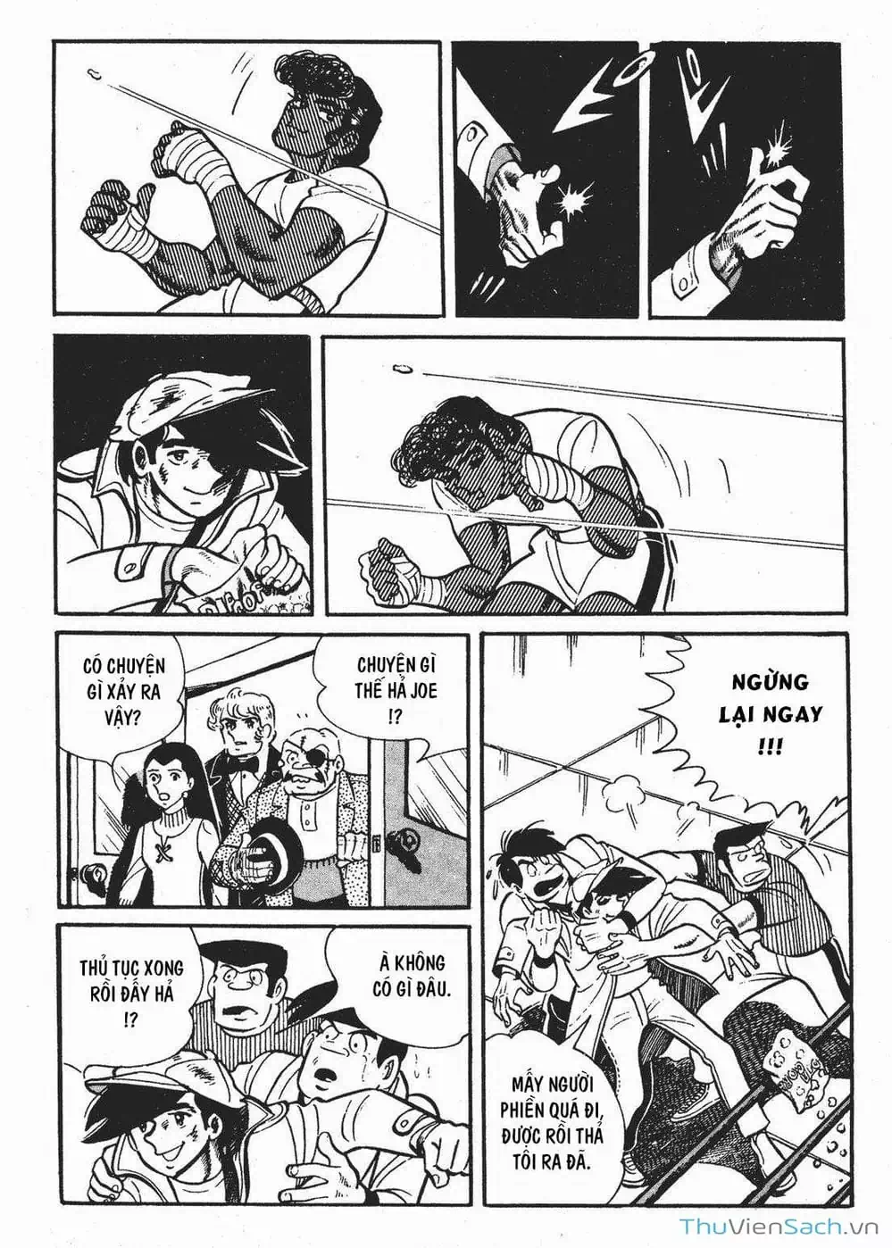Truyện Tranh Thiết Quyền Lãng Tử - Ashita No Joe trang 5