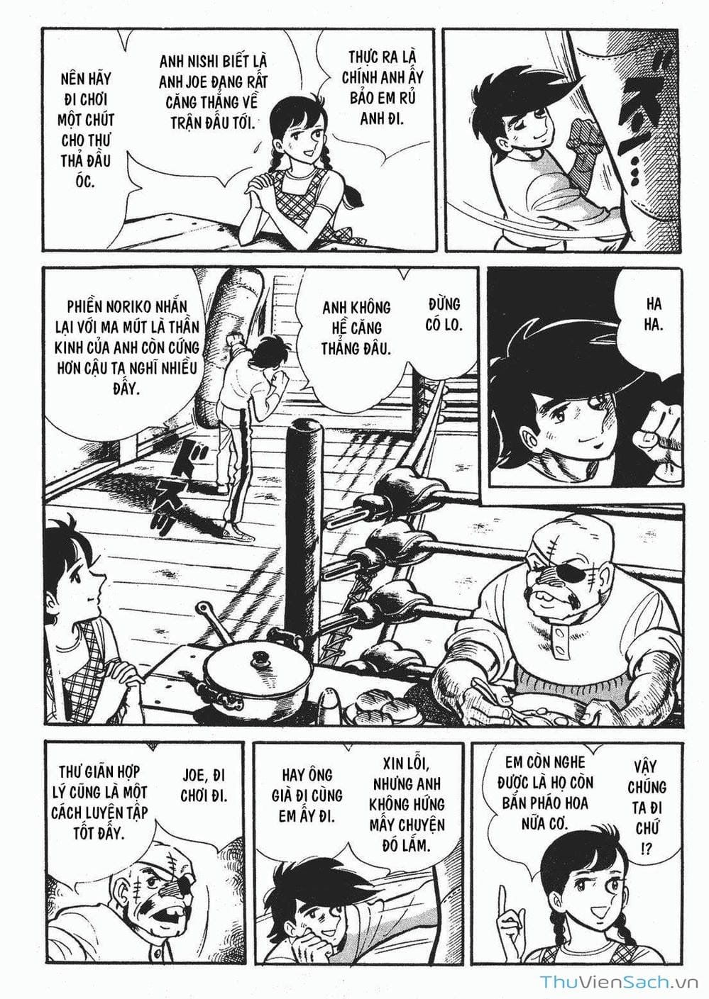 Truyện Tranh Thiết Quyền Lãng Tử - Ashita No Joe trang 5