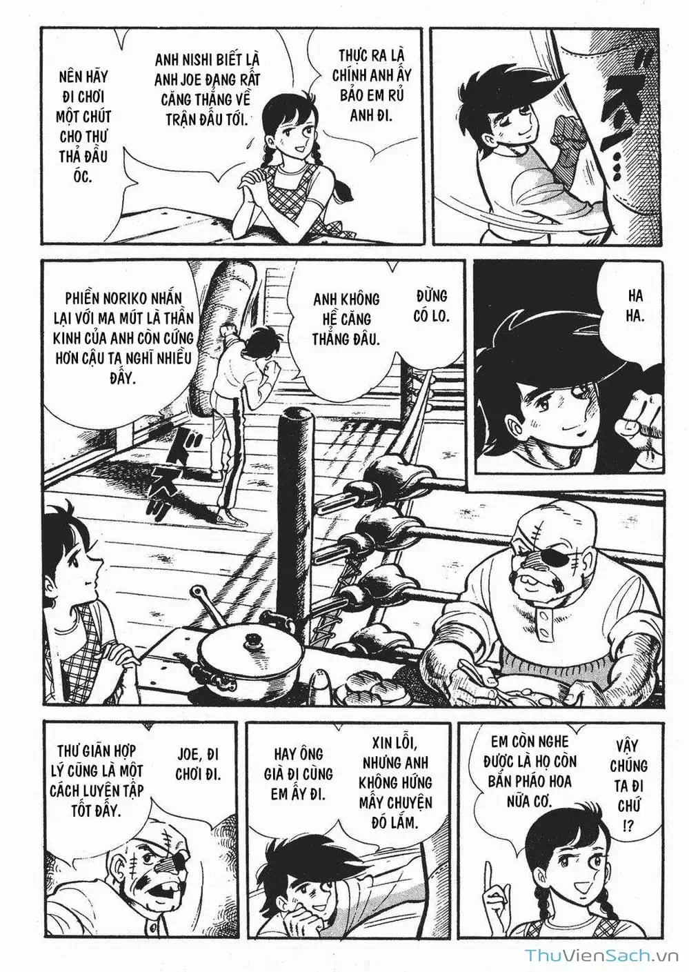 Truyện Tranh Thiết Quyền Lãng Tử - Ashita No Joe trang 5