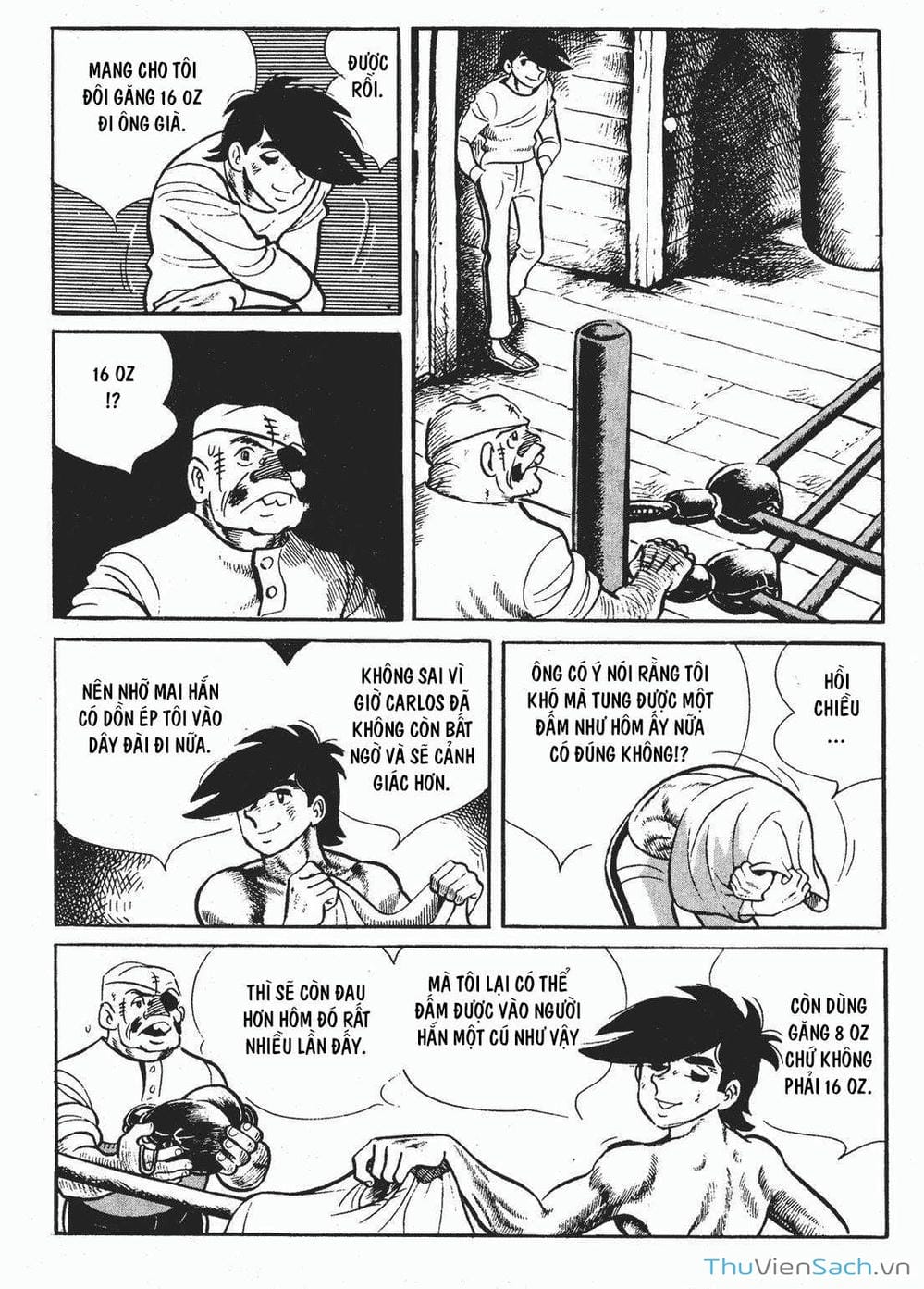 Truyện Tranh Thiết Quyền Lãng Tử - Ashita No Joe trang 5