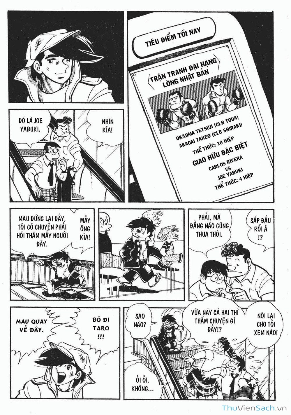 Truyện Tranh Thiết Quyền Lãng Tử - Ashita No Joe trang 5