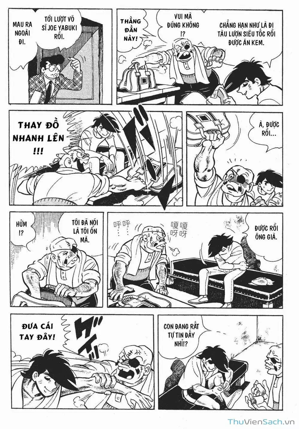 Truyện Tranh Thiết Quyền Lãng Tử - Ashita No Joe trang 5