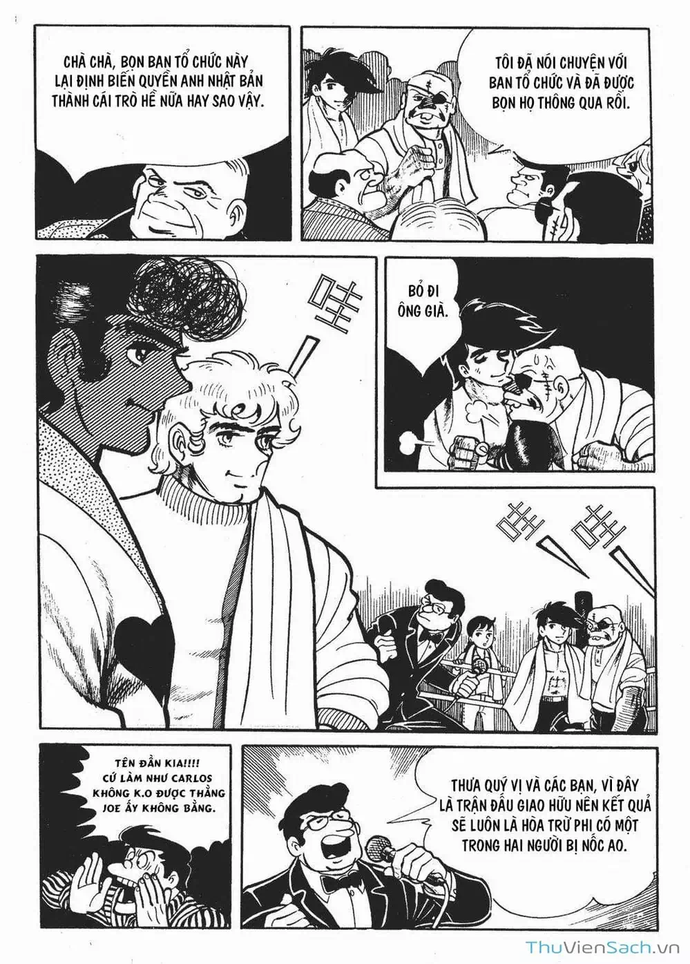 Truyện Tranh Thiết Quyền Lãng Tử - Ashita No Joe trang 5