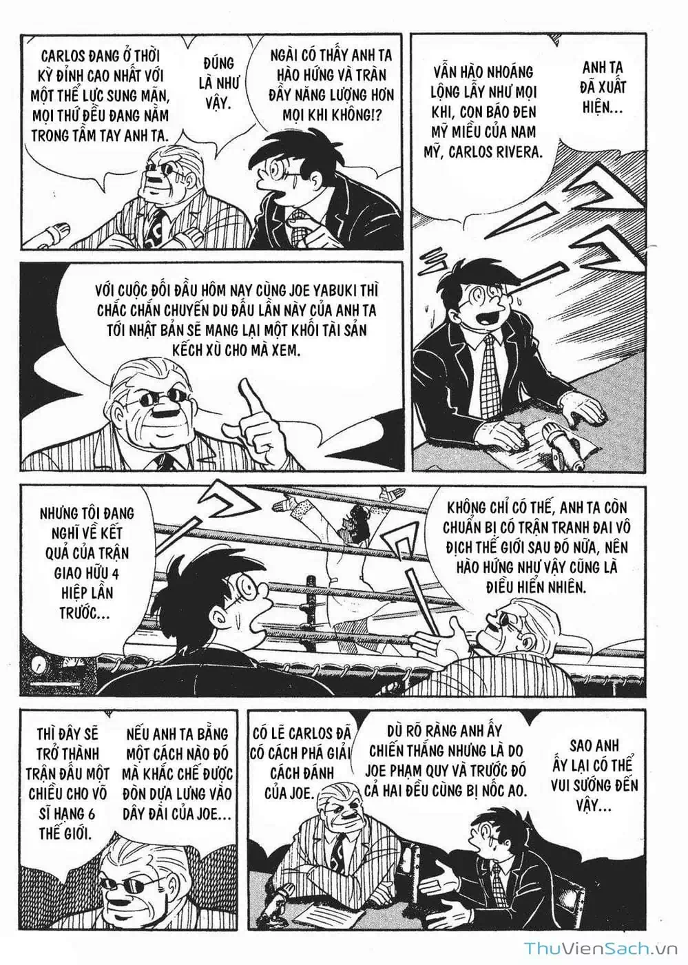 Truyện Tranh Thiết Quyền Lãng Tử - Ashita No Joe trang 5