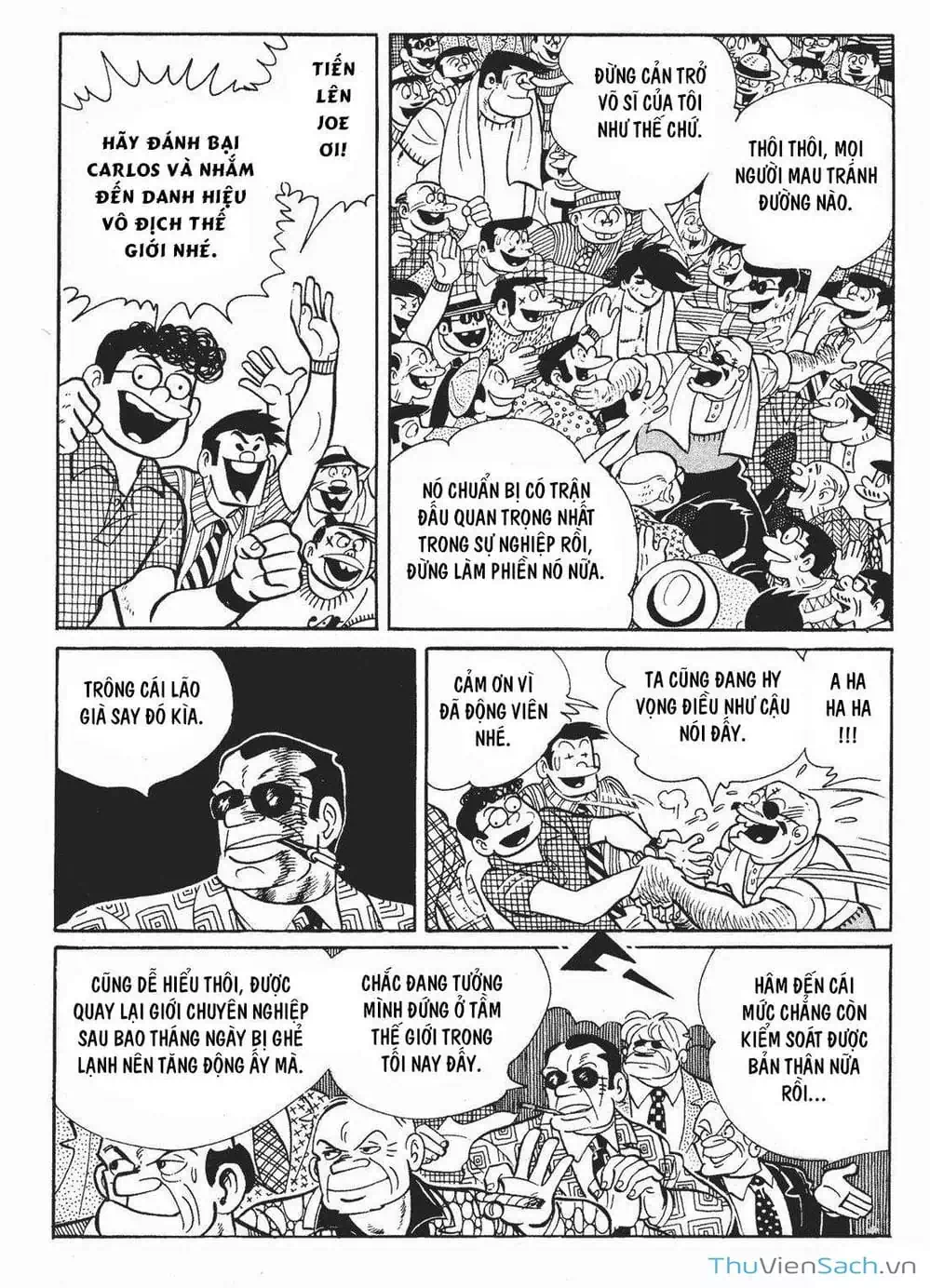 Truyện Tranh Thiết Quyền Lãng Tử - Ashita No Joe trang 5