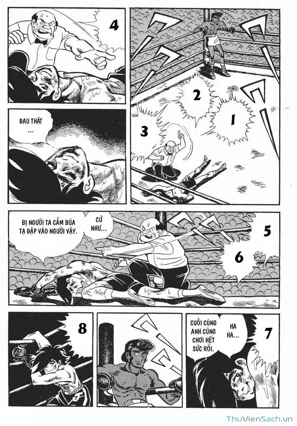 Truyện Tranh Thiết Quyền Lãng Tử - Ashita No Joe trang 5