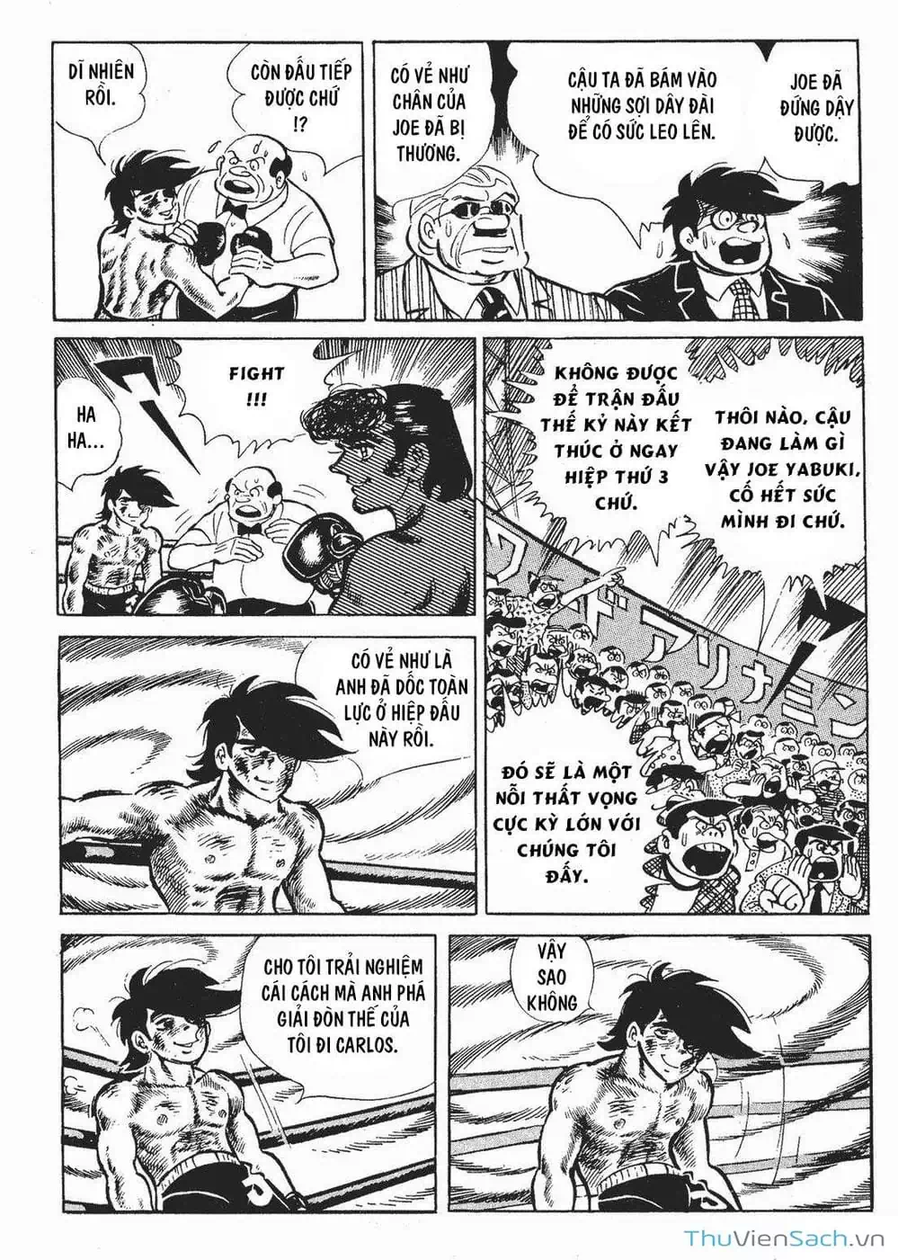 Truyện Tranh Thiết Quyền Lãng Tử - Ashita No Joe trang 5