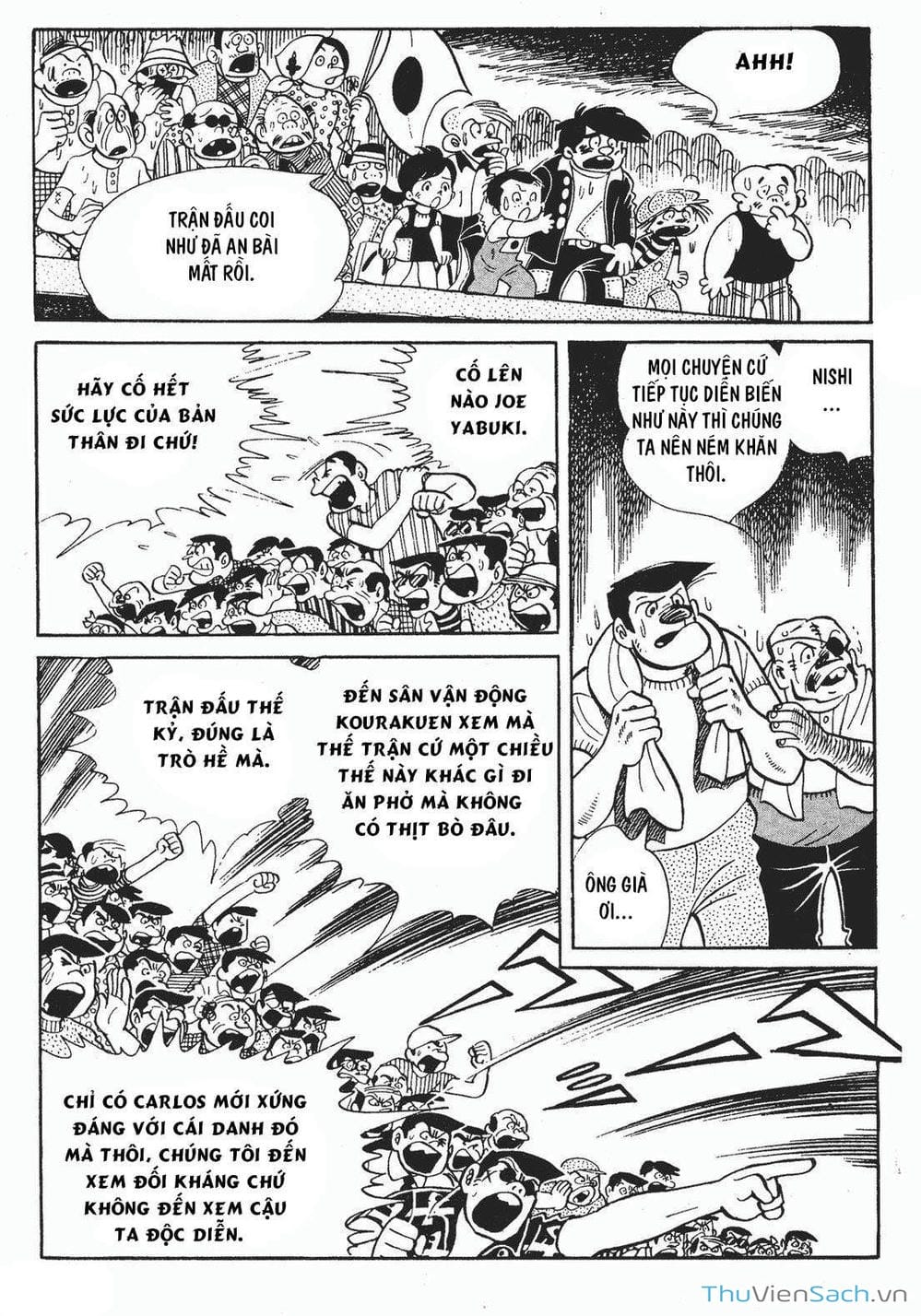 Truyện Tranh Thiết Quyền Lãng Tử - Ashita No Joe trang 5