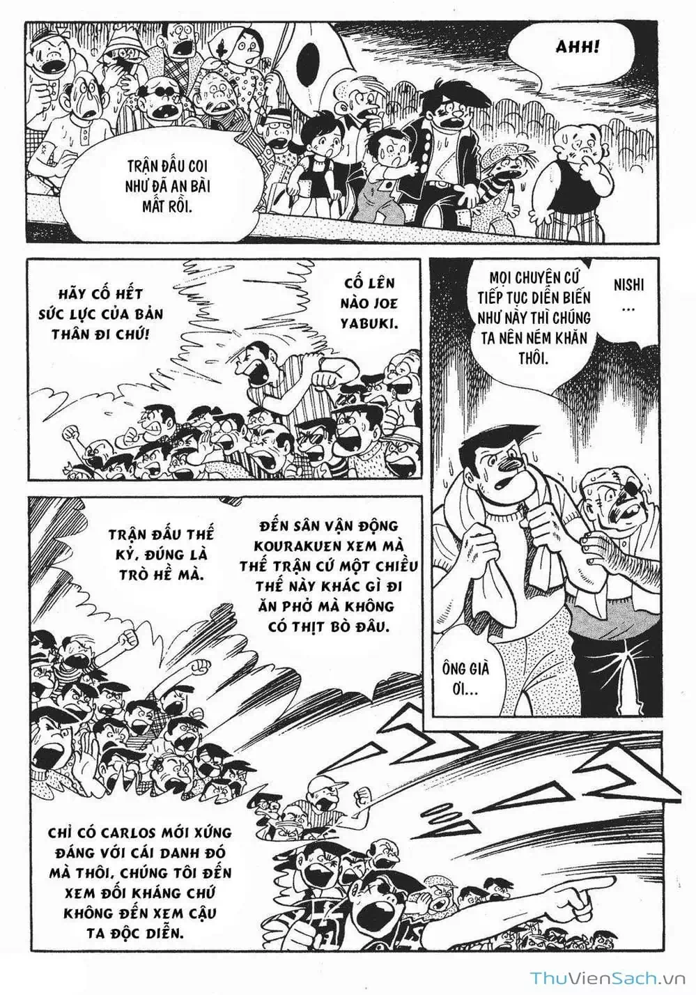 Truyện Tranh Thiết Quyền Lãng Tử - Ashita No Joe trang 5