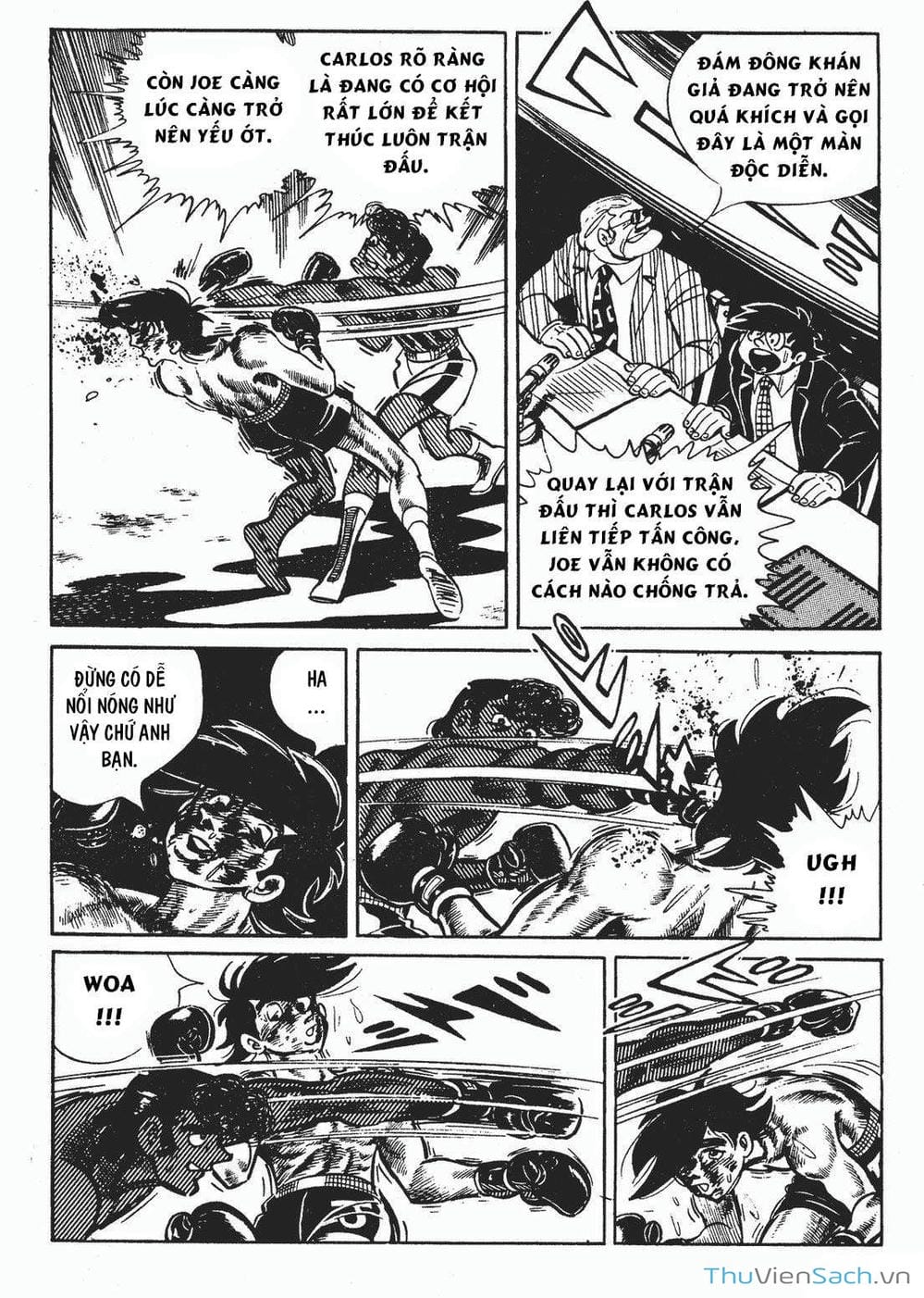 Truyện Tranh Thiết Quyền Lãng Tử - Ashita No Joe trang 5