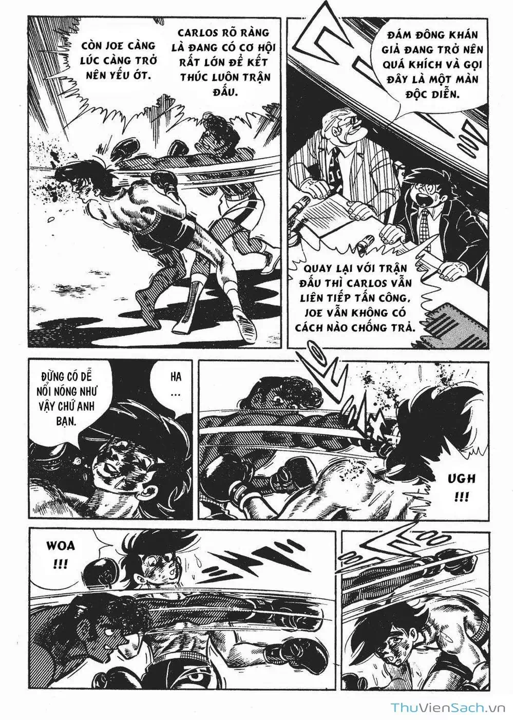 Truyện Tranh Thiết Quyền Lãng Tử - Ashita No Joe trang 5