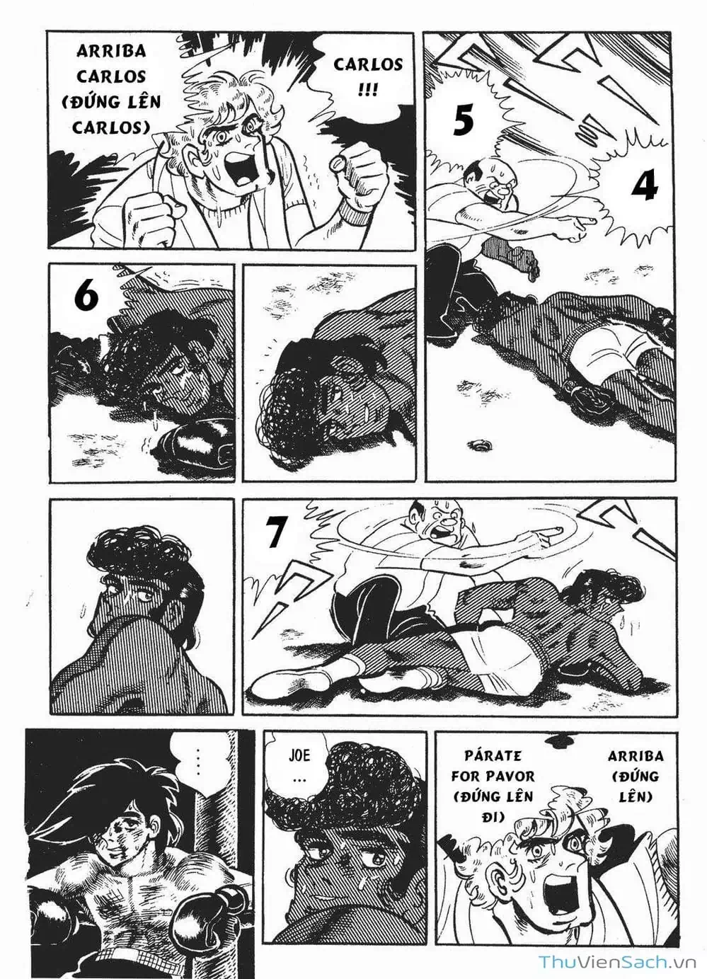 Truyện Tranh Thiết Quyền Lãng Tử - Ashita No Joe trang 5