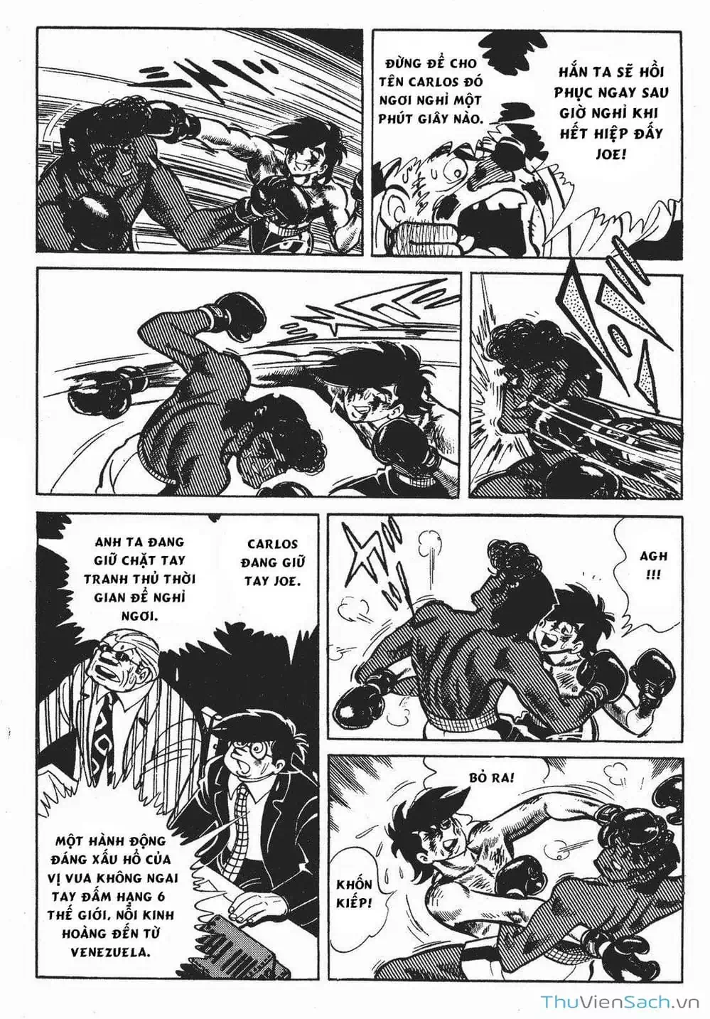 Truyện Tranh Thiết Quyền Lãng Tử - Ashita No Joe trang 5