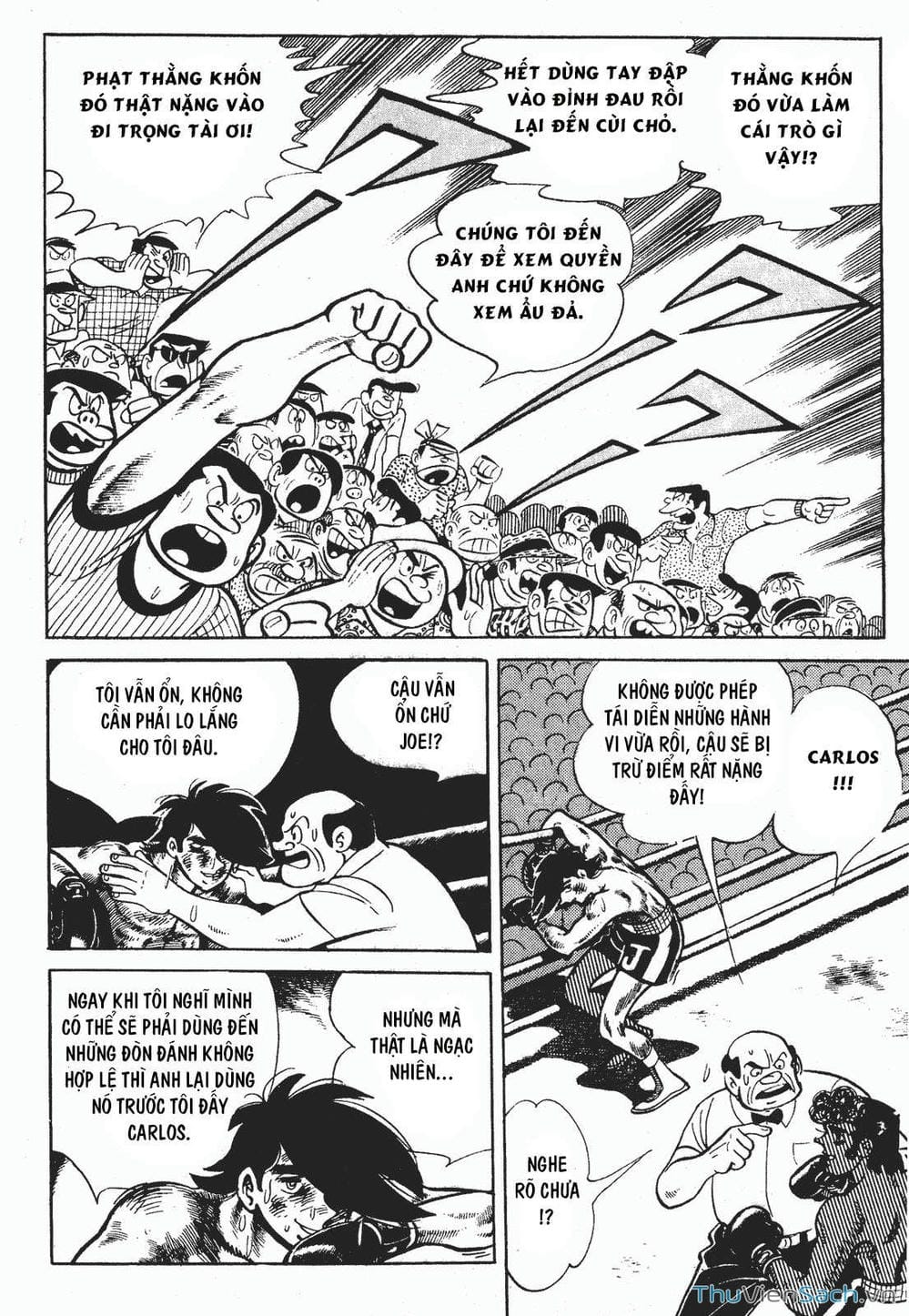 Truyện Tranh Thiết Quyền Lãng Tử - Ashita No Joe trang 5