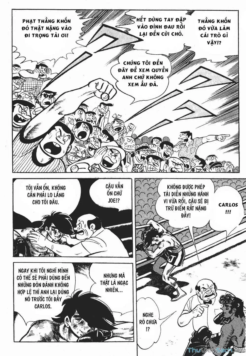 Truyện Tranh Thiết Quyền Lãng Tử - Ashita No Joe trang 5