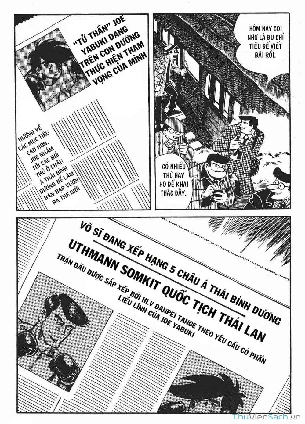 Truyện Tranh Thiết Quyền Lãng Tử - Ashita No Joe trang 5