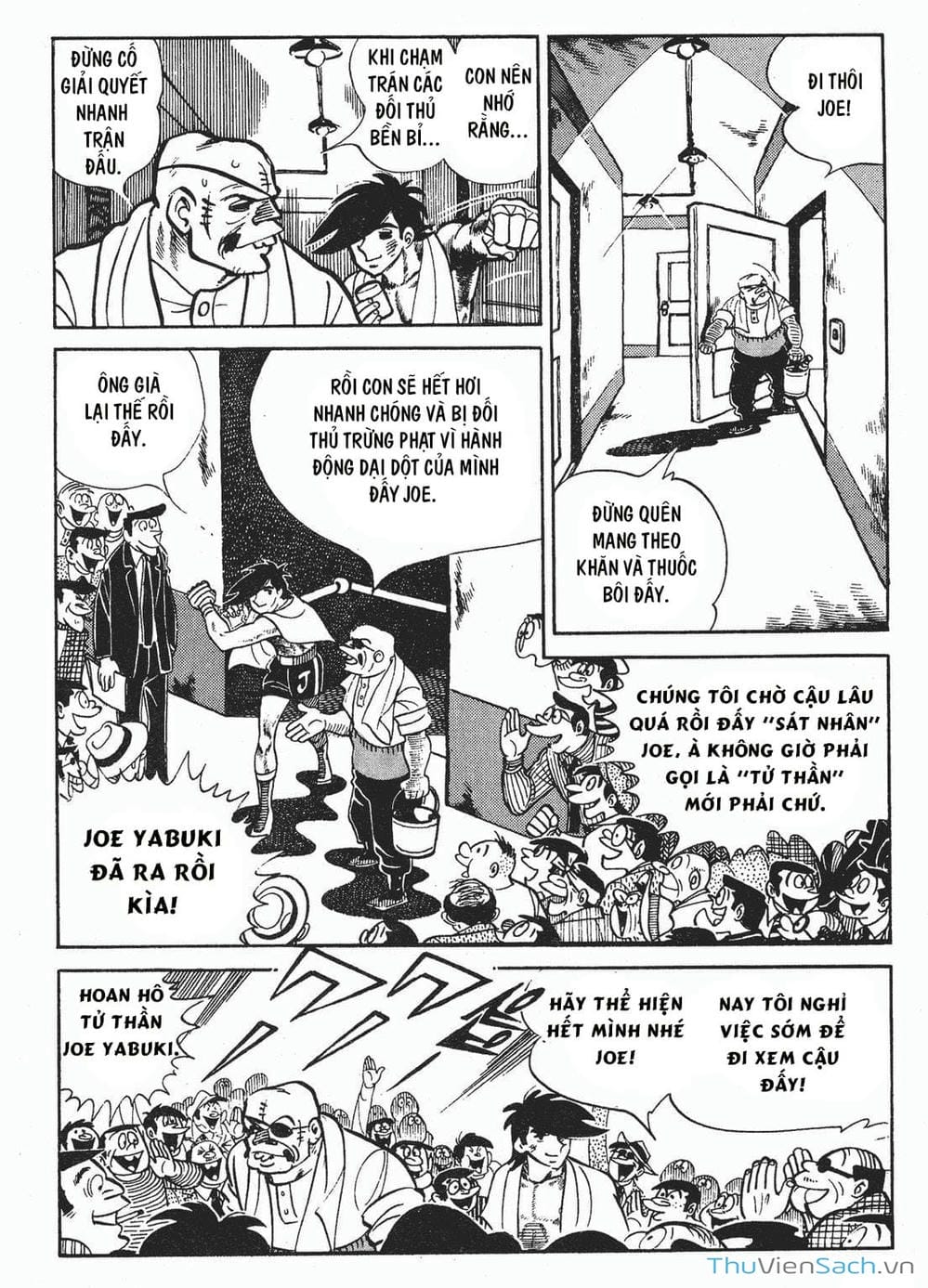 Truyện Tranh Thiết Quyền Lãng Tử - Ashita No Joe trang 5