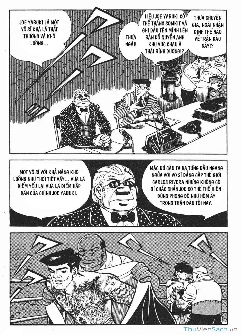 Truyện Tranh Thiết Quyền Lãng Tử - Ashita No Joe trang 5